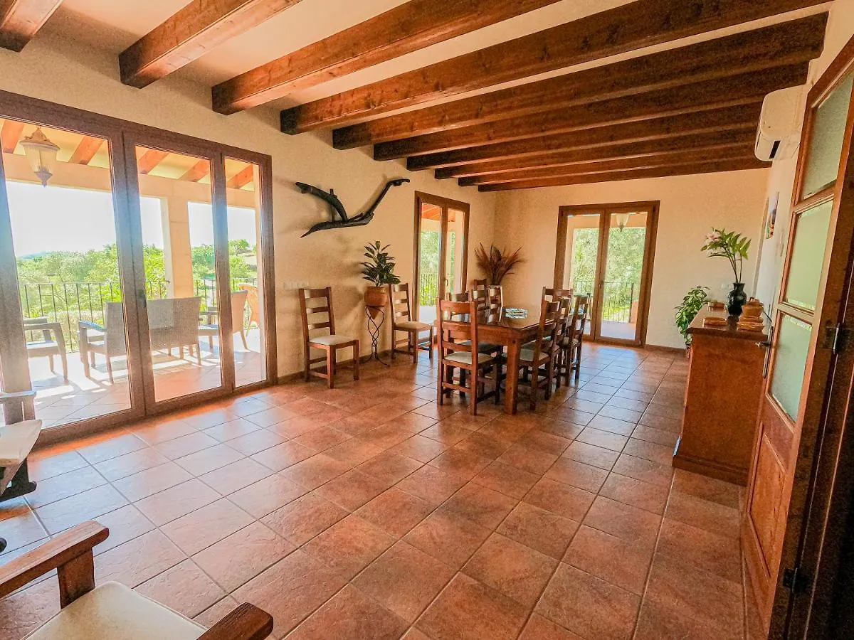 Вилла Sa Sinia - Family Rural House With Pool And Mountain Views S'Horta
