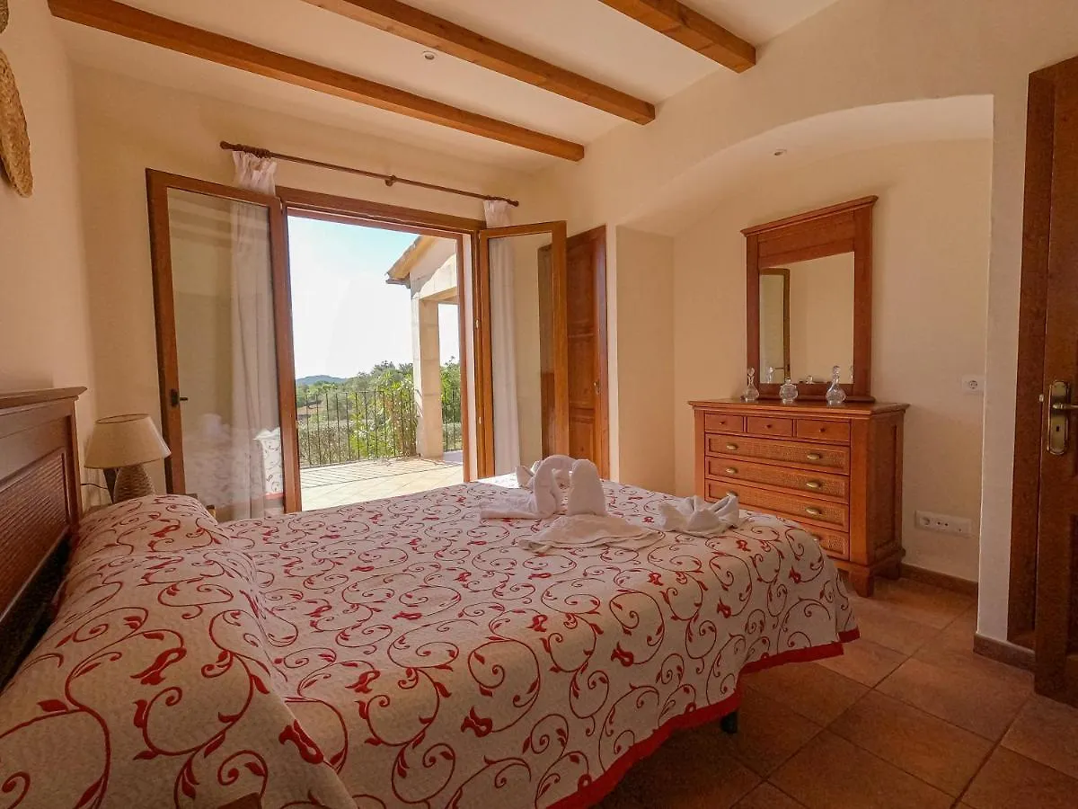 Вилла Sa Sinia - Family Rural House With Pool And Mountain Views S'Horta Испания