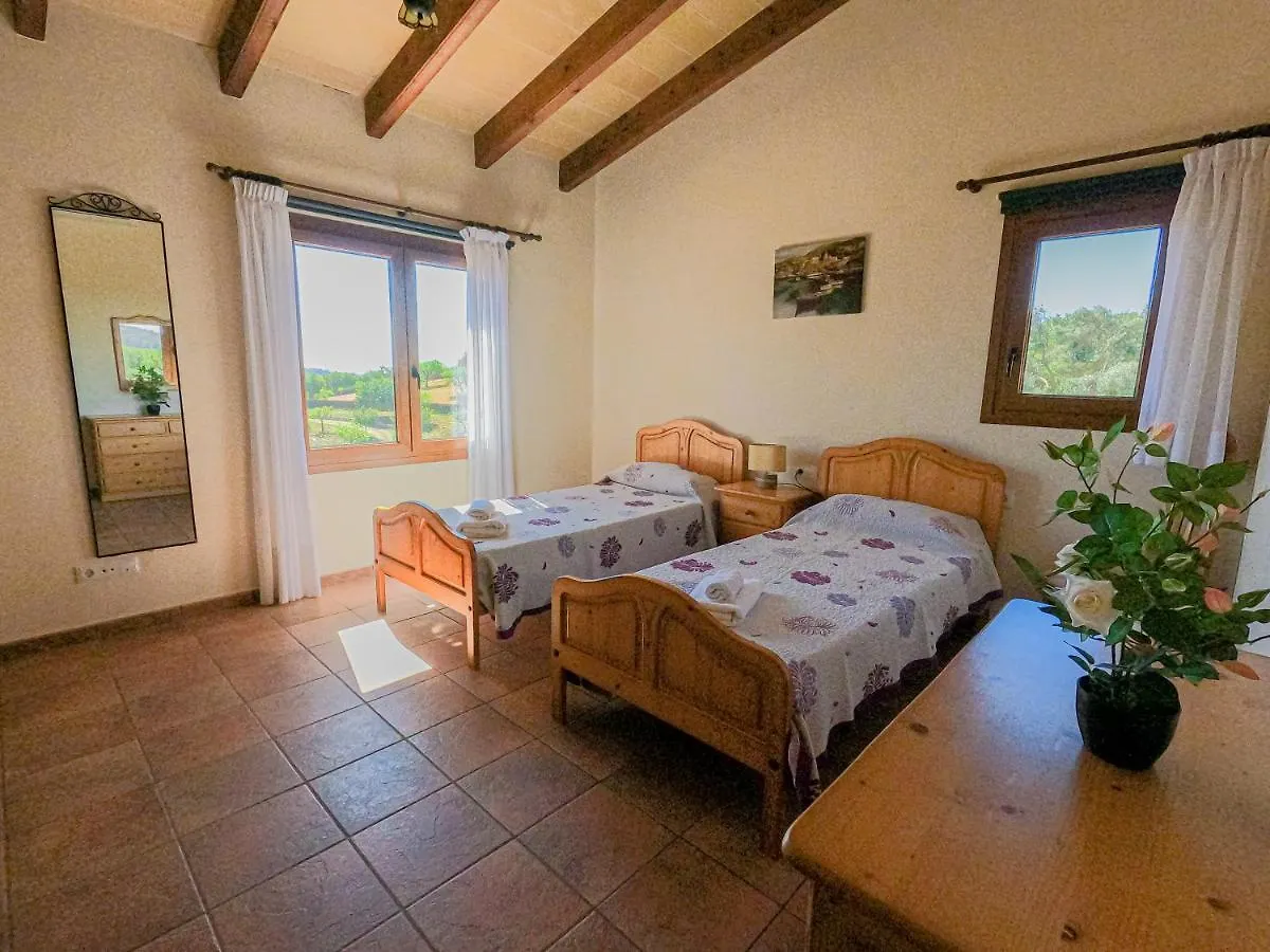 Вилла Sa Sinia - Family Rural House With Pool And Mountain Views S'Horta